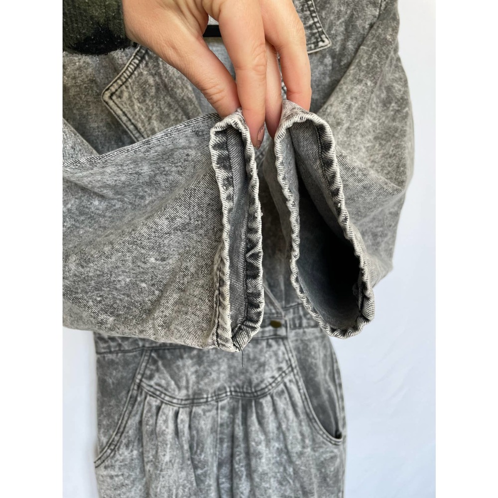 Vintage Gray Jumpsuit - Picture 7 of 9